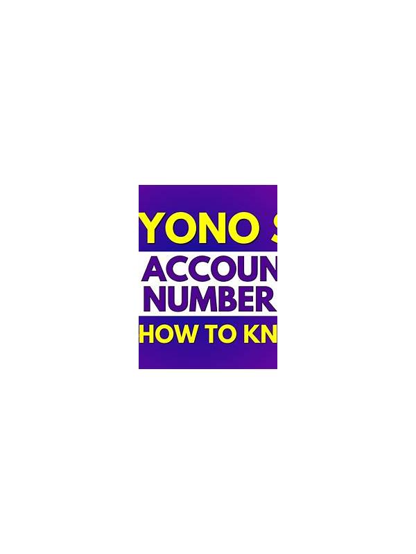 How to Find Your Yono Account Number by Name