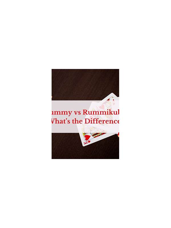 Rummy Comparison: Ranked Cards Versus Connected Cards
