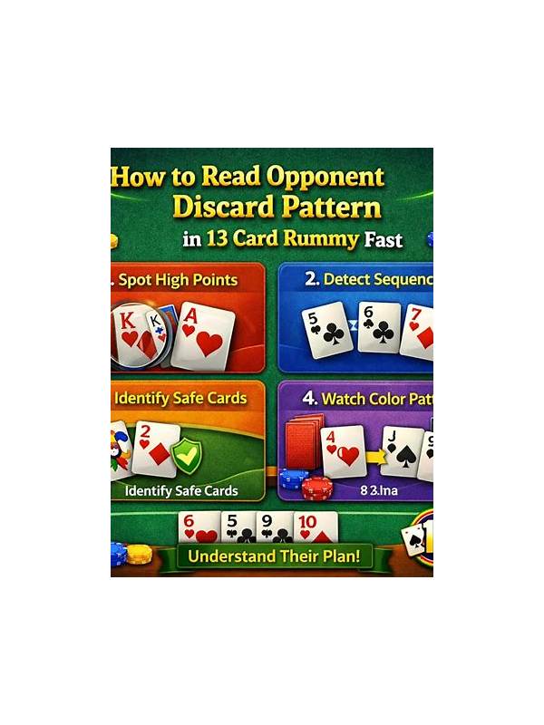 Rummy Guide: Read Opponent Discards Carefully