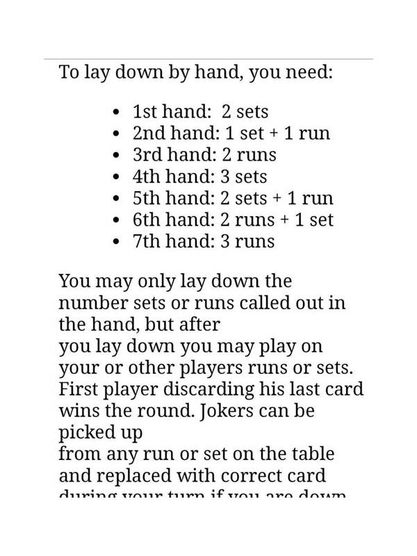 Rummy How-To: Make a Simple Endgame Checklist