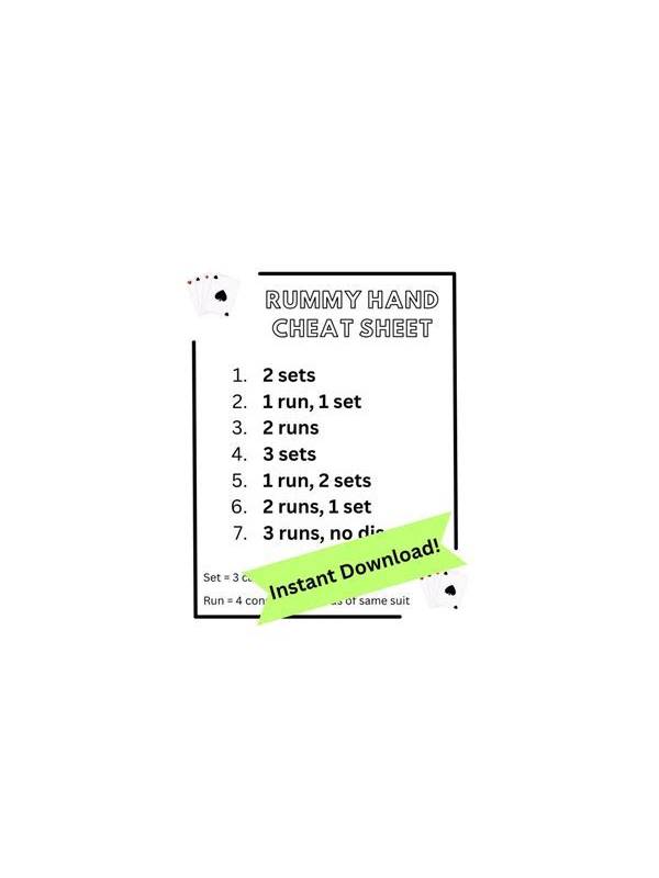 Rummy How-To: Plan a Practice Hand With One Constraint