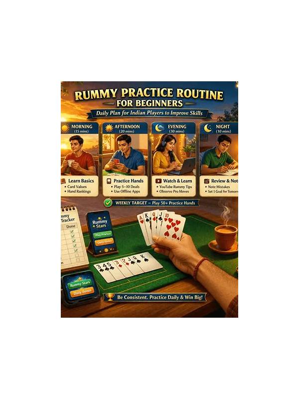 Rummy Tips: Build a Low-Noise Practice Routine